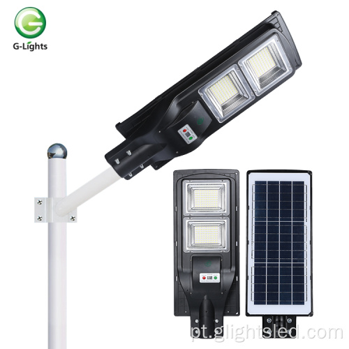 Lâmpada de rua LED solar externa IP65 40w 80 w smd